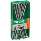 SPAX Univerzalni vijak T-Star plus (Ø x Do: 5 x 120 mm, Površina WIROX, T-Star plus, 10 kos) | Shoptok.si