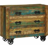  Kreveta Smeđa 80 x 30 x 65 cm Čvrsto drvo iz reciklaže | shoptok.hr
