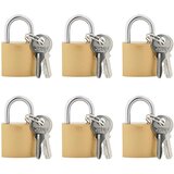 U zaključavanje s ključevima 6 pcs Mjed Željezo | Eponuda.com