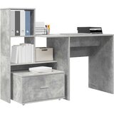  Stol Betonski sivi 131,5 x 50 x 106,5 cm Konstruirano drvo | Eponuda.com