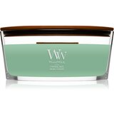 WoodWick Ethereal Haze dišeča sveča z lesenim stenjem (hearthwick) 453.6 g | Shoptok.si