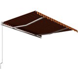  Tenda na ručno uvlačenje 350 x 250 cm narančasto-smeđa | shoptok.hr