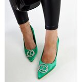 Gemre Green stilettos with rhinestones Elife | Shoptok.si