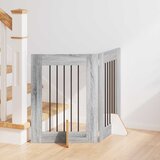  Vrata za pse s postoljem 2 pcs Siva sonoma 60 x 60 cm | shoptok.hr