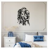 WALLXPERT Zidna dekoracija Kiss-Black, 78x50cm, Crna | Eponuda.ba