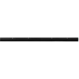  Držač četke za vrata 2 pcs Crna 100 cm Aluminijski legura | shoptok.hr