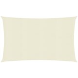 vidaXL Senčno jadro 160 g/m² krem 2x4,5 m HDPE, (20729337) | Shoptok.si