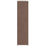  Ormar od Tkanine s Pregradama i Šipkama 45 x 150 x 176 cm Smeđi | shoptok.hr