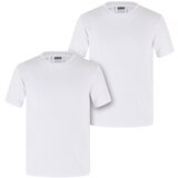 Urban Classics Girls' Stretch T-shirt Jersey 2-pack white+white | shoptok.hr