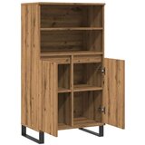  Visoka omara artisan hrast 60x36x110 cm inženirski les, (5000217643) | Shoptok.si