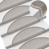 vidaXL Otirači za stepenice 15 kom bež 65 x 24 x 4 cm Cijene