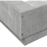 Okvir kreveta boja betona 90 x 190 cm od konstruiranog drva | shoptok.hr