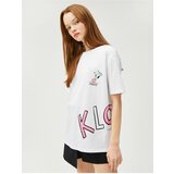 Koton Snoopy T-Shirt Short Sleeve Crew Neck Cotton Cene