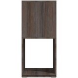  Vrtljiva omarica siva in sonoma hrast 34,5x34,5x75,5 cm, (20716384) | Shoptok.si