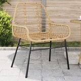 Maison Chic Vrtni Stoli - Stol za vrt 2 kosa rjav poli ratan JS517, (21877242) | Shoptok.si