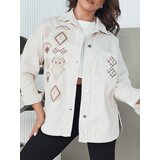 DStreet Kurtka damska jeansowa FILOMENAS beżowa | shoptok.hr