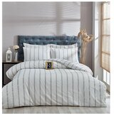 Mila Home Kremno bela bombažna podaljšana posteljnina za zakonsko posteljo 200x220 cm – Cene