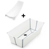 Stokke kad Flexi bath X-large Bundle z oporo za novorojenčka white | Shoptok.si