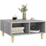  Stolić za kavu boja sivog hrasta sonome 60x60x30 cm od iverice | shoptok.hr