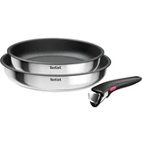 Tefal Ponve v kompletu 2 ks z neprijemljivo površino iz nerjavečega jekla ø 26 cm INGENIO Cook Eat L8813S75 –