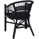  Stolica koja se može slagati Crna 60 x 60 x 81 cm Ratan | Eponuda.com