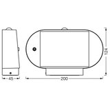  Ledvance-LED Solarno zidno svetlo sa senzorom ENDURA STYLE LED/4W/3,7V IP44 | Eponuda.com