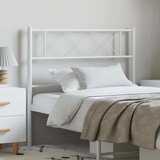  Metalno zamjensko uzglavlje bijelo 100 cm | shoptok.hr