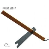 Bb Link Solea 27 stona lampa 6w 3000k crna/drvo dim | ePonuda.com