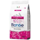 Monge hrana za odrasle pse ekstra malih rasa bogata piletinom (800g i 3kg) 3kg | Eponuda.com