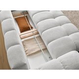 Bobochic Paris Svetlo siva sedežna garnitura iz šenilje 278 cm Everest – | Shoptok.si