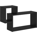  Zidna polica Zidna montaža Crni hrast 55 x 15 x 35 cm - Crni hrast Slike