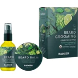 Badger Balm Beard Grooming Kit - 1 set