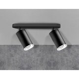  LED RGBW prigušiva kupatilska ugradna svetiljka TURYN 2xGU10/6W/230V IP44 crna | Eponuda.com