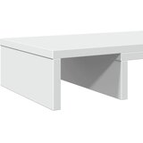  Stalak za monitor podesivi bijeli 60 x 24 x 10,5 cm drveni | shoptok.hr