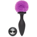 Happy Rabbit vibracijski analni čep - large, vijoličen | Shoptok.si