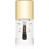 Makeup Revolution Speed & Shine brzosušeći lak za nokte proziran 10 ml