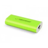 Powerbank ESPERANZA HADRON, 4400mAh, GREEN, EMP105G Cijene