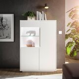 CARRYHOME vitrina, bela | Shoptok.si