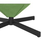  Jajolika fotelja Svijetlo zelena 63 x 73 x 90 cm Baršun | shoptok.hr