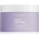 ICONIQUE Professional COOL LIKE YOU Perfect Blonde & Silver Violet maska za lase za nevtralizacijo rumenih odtenkov 200 ml | Shoptok.si