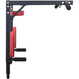  Stalak za zgibove i dipove Crna i crvena 89 x 59 x 70 cm | Eponuda.ba