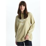 LC Waikiki Hooded Printed Long Sleeve Women's Sweatshirt Tunic cene