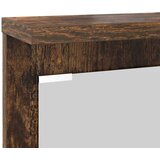  Vješalica za kapute na zidu Dimljeni hrast 84 x 10 x 80 cm | shoptok.hr