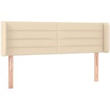  Uzglavlje krem 147x16x78/88 cm od tkanine | shoptok.hr