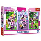 Trefl Puzzle Minnie and friends - 3x80 delova | ePonuda.com