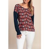 Fenzy Majica Z Dolgimi Rokavi, Temno Modra | Shoptok.si