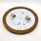  Brilagi - LED plafonsko svetlo BELLADONNA 2xE27/15W/230V prečnik 40 cm bela/hrast-trešnja | Eponuda.com