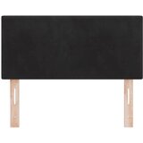  Uzglavlje Crna 80 cm Baršun | shoptok.hr