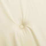 vidaXL Blazina za ležalnik krem (75+105)x50x3 cm | Shoptok.si