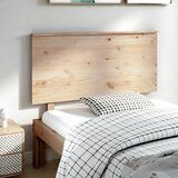 Maison Chic posteljno vzglavje - vzglavna omarica - nočna omarica 124x6x82,5 cm trdna borovina, (21704139) | Shoptok.si